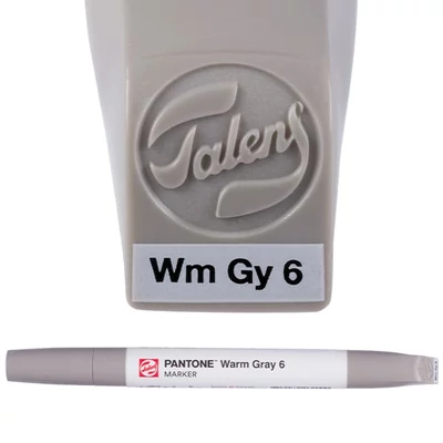 Talens Pantone dvostrani kist filc - warm gray 6