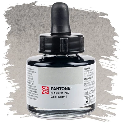 Tinta markera Talens Pantone, 30 ml - hladno siva 1