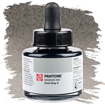 Tinta markera Talens Pantone, 30 ml - hladno siva 3