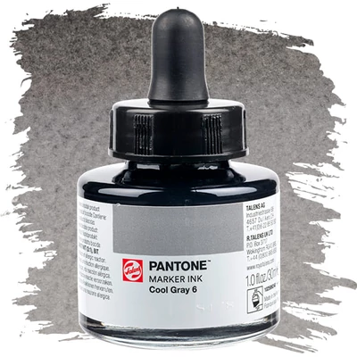 Tinta markera Talens Pantone, 30 ml - hladno siva 6