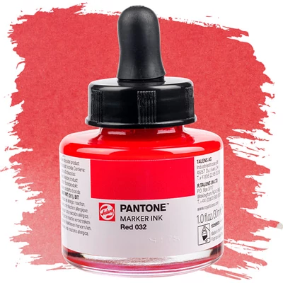 Tinta markera Talens Pantone, 30 ml - crvena 032