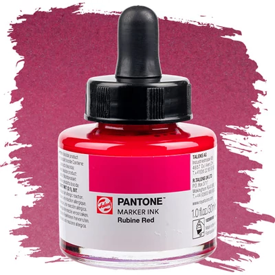 Tinta markera Talens Pantone, 30 ml - rubin crvena