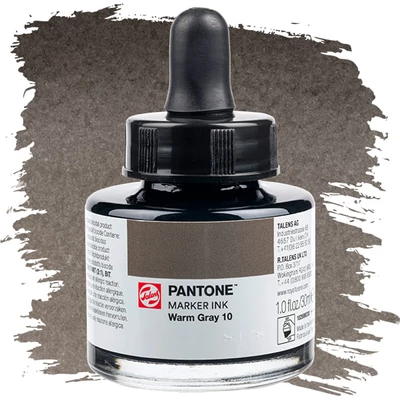 Tinta markera Talens Pantone, 30 ml - toplo siva 10