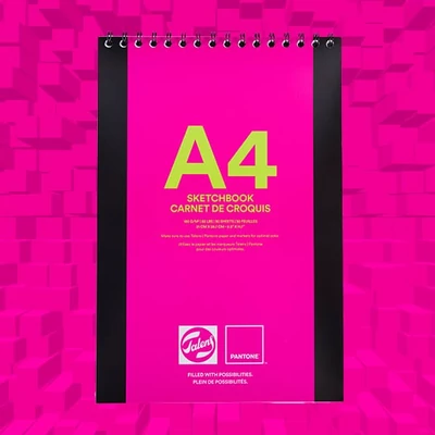 Talens Pantone Sketch Book blok za crtanje, 180 g - A4, spirala