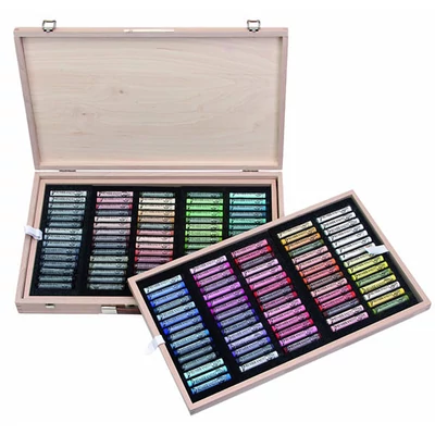 Rembrandt set praškastih pastelnih kreda - 150 kom, drvena kutija