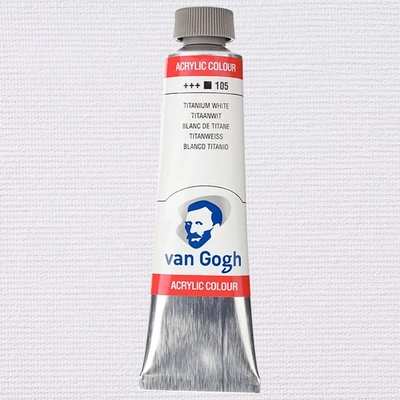 Talens Van Gogh akrilna boja, 40 ml - 105, titanium white