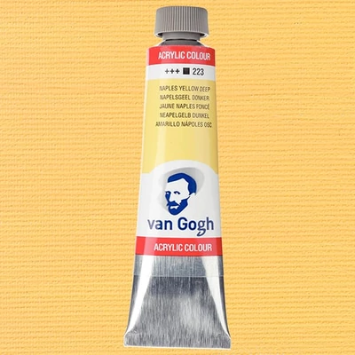 Talens Van Gogh akrilna boja, 40 ml - 223, naples yellow deep