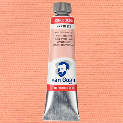 Talens Van Gogh akrilna boja, 40 ml - 224, naples yellow red