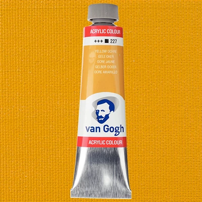 Talens Van Gogh akrilna boja, 40 ml - 227, yellow ochre