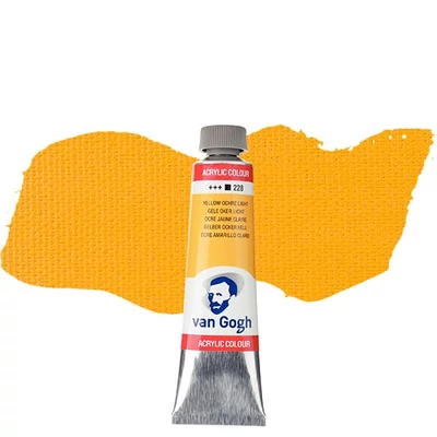 Talens Van Gogh akrilna boja, 40 ml - 228, yellow ochre light