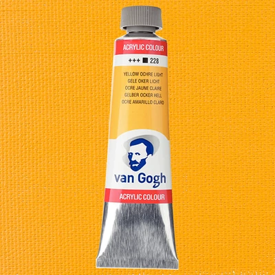 Talens Van Gogh akrilna boja, 40 ml - 228, yellow ochre light