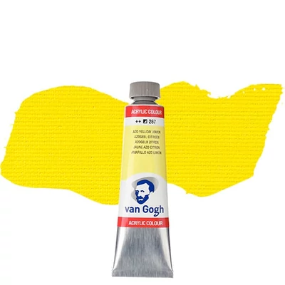 Talens Van Gogh akrilna boja, 40 ml - 267, azo yellow lemon
