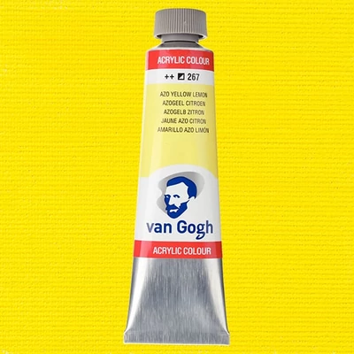 Talens Van Gogh akrilna boja, 40 ml - 267, azo yellow lemon