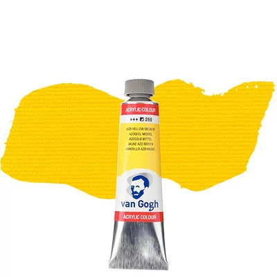 Talens Van Gogh akrilna boja, 40 ml - 269, azo yellow medium