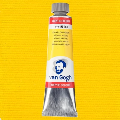 Talens Van Gogh akrilna boja, 40 ml - 269, azo yellow medium