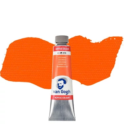 Talens Van Gogh akrilna boja, 40 ml - 276, azo orange