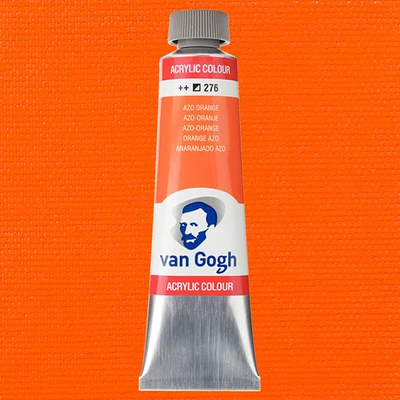 Talens Van Gogh akrilna boja, 40 ml - 276, azo orange