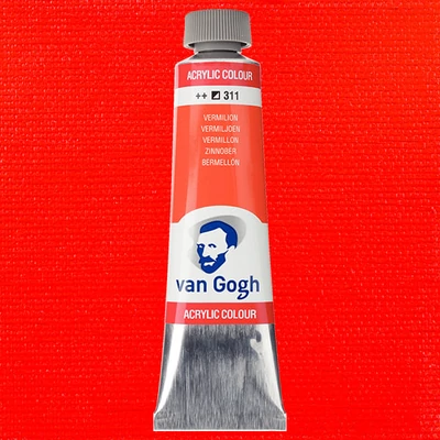 Talens Van Gogh akrilna boja, 40 ml - 311, vermilion
