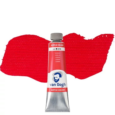 Talens Van Gogh akrilna boja, 40 ml - 318, carmine