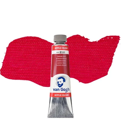 Talens Van Gogh akrilna boja, 40 ml - 322, carmine deep