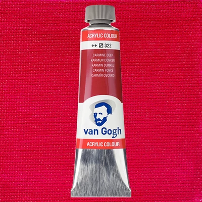 Talens Van Gogh akrilna boja, 40 ml - 322, carmine deep