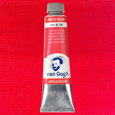 Talens Van Gogh akrilna boja, 40 ml - 336, permanent madder lake
