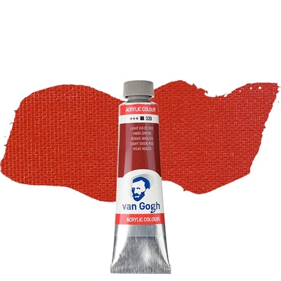 Talens Van Gogh akrilna boja, 40 ml - 339, light oxide red