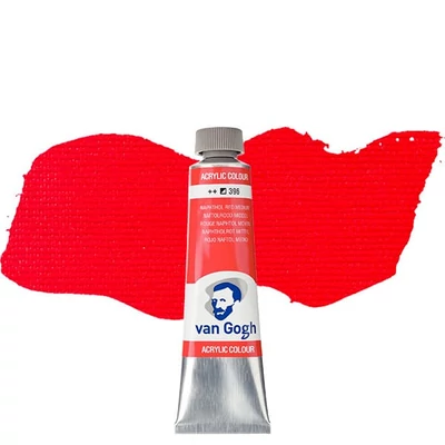 Talens Van Gogh akrilna boja, 40 ml - 396, naphthol red medium