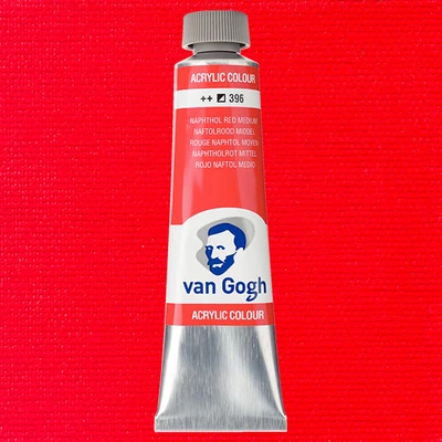 Talens Van Gogh akrilna boja, 40 ml - 396, naphthol red medium