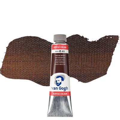 Talens Van Gogh akrilna boja, 40 ml - 403, vandyke brown