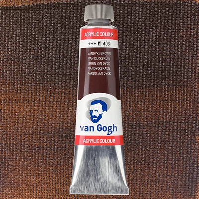 Talens Van Gogh akrilna boja, 40 ml - 403, vandyke brown