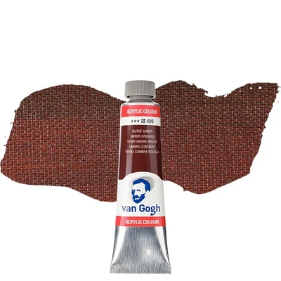 Talens Van Gogh akrilna boja, 40 ml - 409, burnt umber