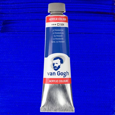 Talens Van Gogh akrilna boja, 40 ml - 504, ultramarine