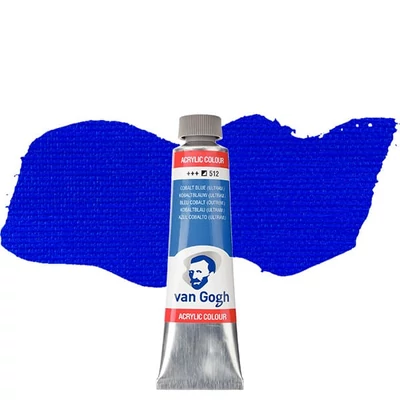 Talens Van Gogh akrilna boja, 40 ml - 512, cobalt blue