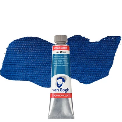Talens Van Gogh akrilna boja, 40 ml - 566, prussian blue phthalo