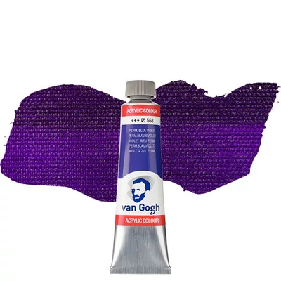 Talens Van Gogh akrilna boja, 40 ml - 568, permanent blue violet