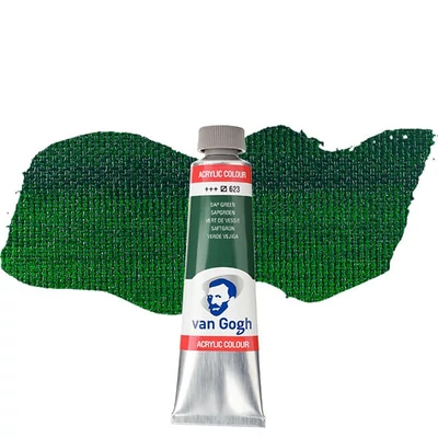 Talens Van Gogh akrilna boja, 40 ml - 623, sap green