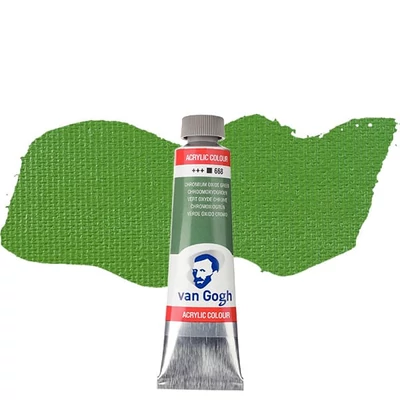 Talens Van Gogh akrilna boja, 40 ml - 668, chromium oxide green