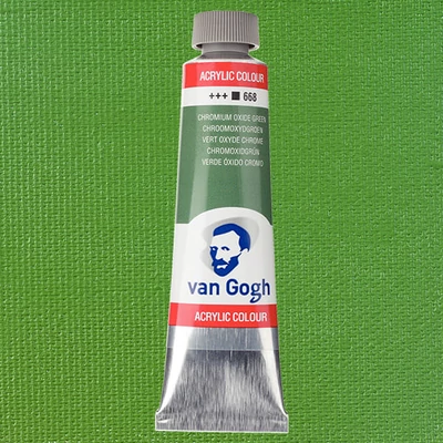 Talens Van Gogh akrilna boja, 40 ml - 668, chromium oxide green