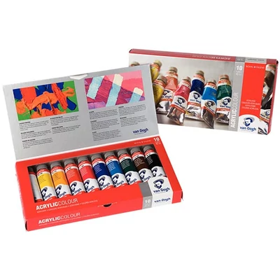 Talens Van Gogh akrilni set boja - 10x40 ml, basic set