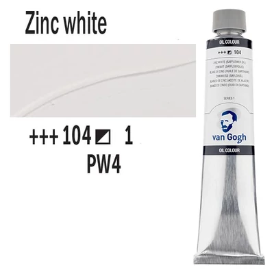 Talens Van Gogh uljana boja, 200 ml - 104, zinc white