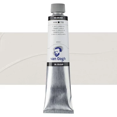 Talens Van Gogh uljana boja, 200 ml - 118, titanium white (linseed oil)