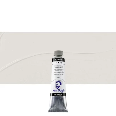 Talens Van Gogh uljana boja, 40 ml - 118, titanium white (linseed oil)