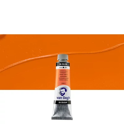Talens Van Gogh uljana boja, 40 ml - 211, cadmium orange