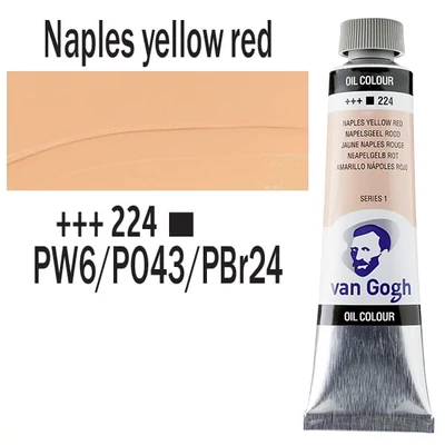 Talens Van Gogh uljana boja, 40 ml - 224, naples yellow red
