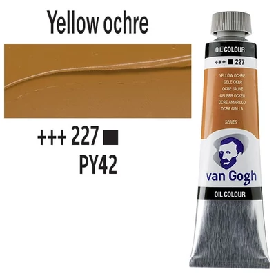 Talens Van Gogh uljana boja, 40 ml - 227, yellow ochre