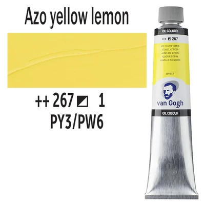 Talens Van Gogh uljana boja, 200 ml - 267, azo yellow lemon