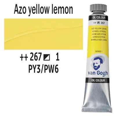 Talens Van Gogh uljana boja, 20 ml - 267, azo yellow lemon