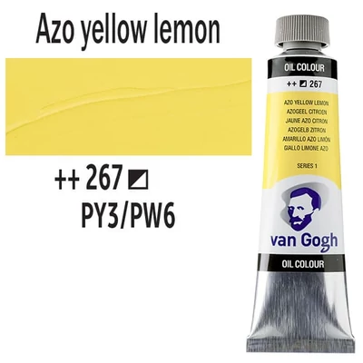 Talens Van Gogh uljana boja, 40 ml - 267, azo yellow lemon (primary)