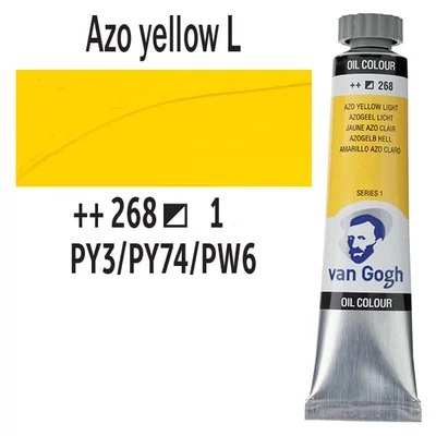Talens Van Gogh uljana boja, 20 ml - 268, azo yellow light